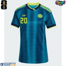 Ženski Nogometni dresi Kolumbija Juan Fernando Quintero #20 Gostujoči SP 2026 Kratek Rokav